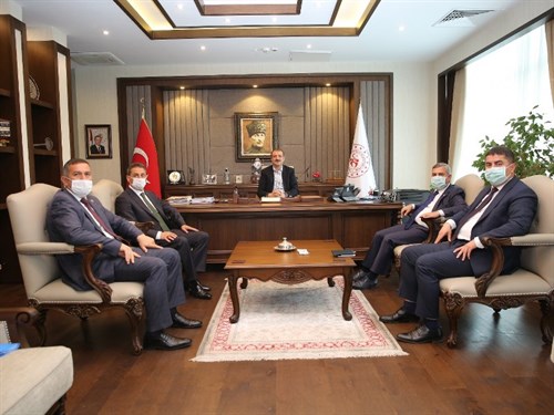 Sayın Valimizden Bakan Yardımcılarına Ziyaret
