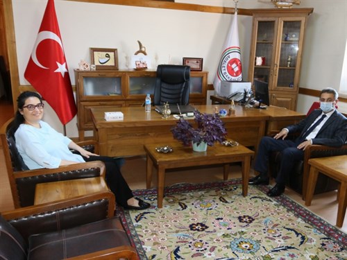 Vali Erol Karaömeroğlu  Sinop Cumhuriyet Başsavcısına İade-i Ziyaret Gerçekleştirdi