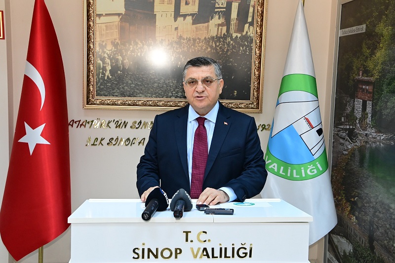 Cumhurbaşkanlığı Kararnamesi ile Sinop Valiliği’ne atanan Valimiz Sayın Dr. Mustafa Özarslan görevine başladı